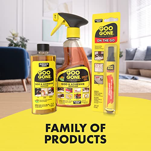 Goo Gone Adhesive Remover Wipes – Removes Stickers, Residue, Grease, Grime, Crayon, Sap, Sticky or Gooey Messes, Pre-Moistened Wipes, 2 Pack, 48 Count - size: 48 Wipes