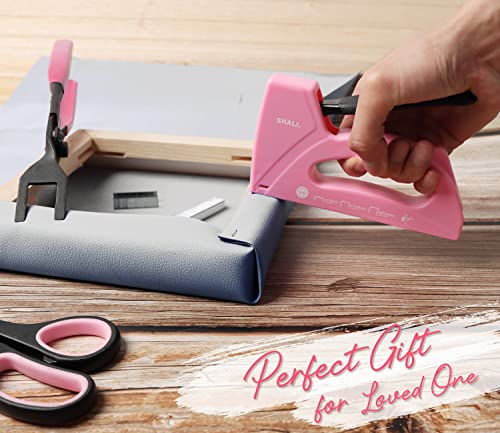 SHALL 3-in-1 Blue Staple Gun & Light Duty Staple Gun Combo