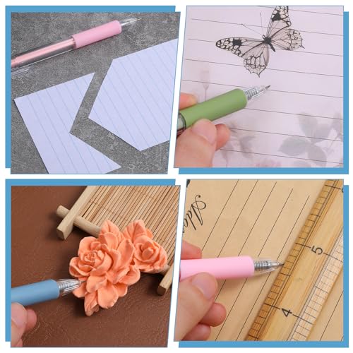6 Pcs Knife Pen Craft Cutting Tools, Retractable Carving Knife Pen