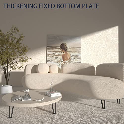Orgerphy 8 inch Black Bench Legs Set of 4| Triangle-Shape Heavy Duty Table Legs Furniture Legs| Black Metal for Sofa Couch Dresser| Metal Legs for Coffee Table (8 inch) - size: 8 Inch