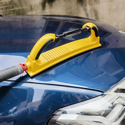 Toromp 2-3/4" x 15-3/4" Dust Free Longboard Hand Sanding File Block Adjustable Radius Flex with Hook & Loop Backing, Hand Sander Dust Extraction Sanding Block for Automotive, Woodworking - 1 Pack