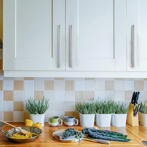 10 Pack 3 Inch Hole Center Polished Chrome Cabinet pulls Heavy Duty Solid Hardware for bathrooms Dressing Tables cabinets and Kitchen cabinets. - color: Polished Chrome, size: 3 Inch Hole Center