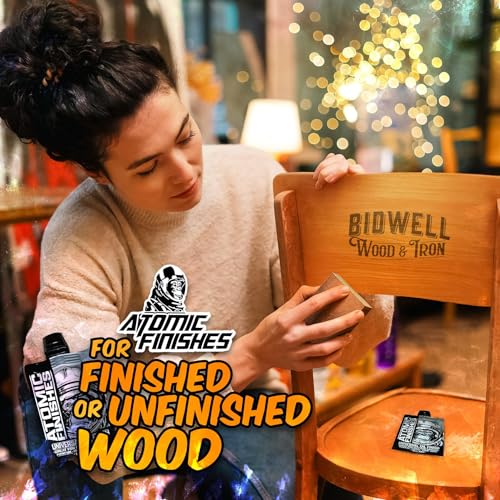 Atomic Finishes Classic Oil Finish – 4 oz | Premium Food-Safe Wood Oil - size: 4 Ounce