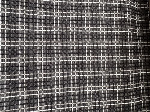 OctoRose Linen-Checked-Black, 1 Yard (36x59 inch) Upholstery Sewing Fabrics for Sofa, Futon, Box Cushion, Daybed Mattress, Bench, Ottoman Cut by The Yard (Linen-Checked-Black, 1 Yard) - color: Linen-checked-black