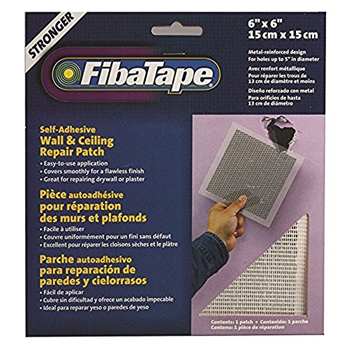 Fibatape Wall Repair Patch Aluminum 6 " X 6 "