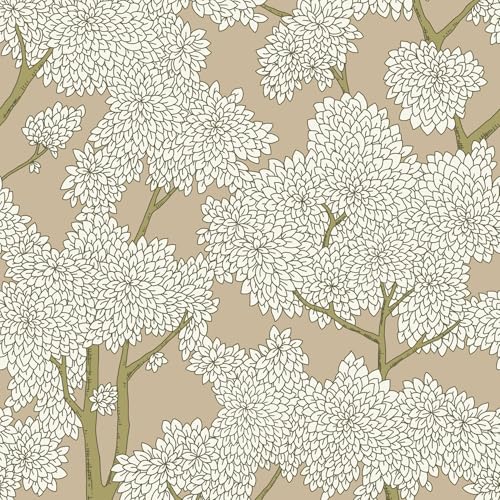 JiffDiff Tree Wallpaper Peel and Stick Jungle Wall Paper Forest Mural Stick on Wallpaper Modern Waterproof Self Adhesive Contact Paper(17.3" x 400" Brown) - color: Brown, size: 17.3" x 400"