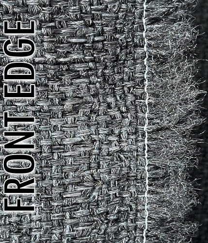 Hawick Tweed Fabric for Automotive and General Upholstery - 54 Inches Wide, Sold by The Continuous Yard (Graphite) - color: Graphite