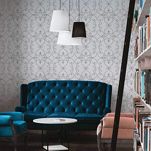 French Iron Wall Stencil | DIY Home Decor Stencils | Paint Stencil for Walls, Furniture, Floors, Fabric