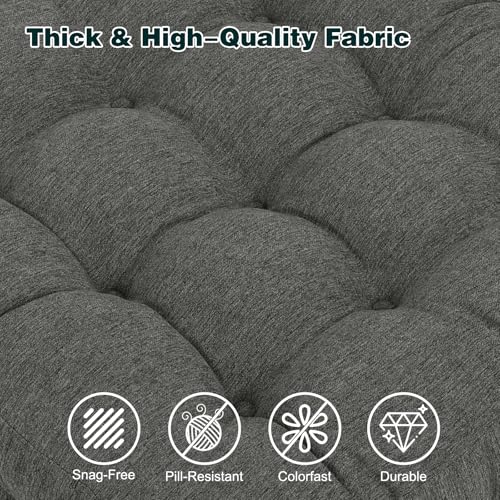 baibu Memory Foam Recliner Cushion with Lumbar Pillow, 20 x 20 in,Dark Grey - color: Dark Grey, size: 20x20x5 Inch (Pack of 1)