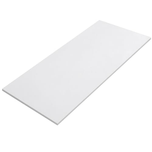 Amylove 1 Pack Upholstery Foam Sheet, 1/2" X 58" X 72",White - color: White, size: 1/2" X 58" X 72"