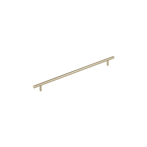Amerock 16-3/8" Bar Pulls Golden Champagne Drawer Pull - color: Golden Champagne, size: 16-3/8 Inch (416 mm) Center-to-Center