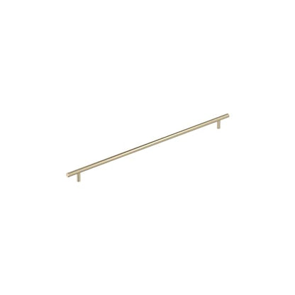 Amerock 21-7/16" Bar Pulls Golden Champagne Drawer Pull - color: Golden Champagne, size: 21-7/16 Inch (544 mm) Center-to-Center