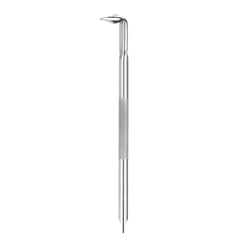 HARFINGTON Offset Screwdriver SL6/SL6 Right Angle 90 Degree Screw Driver Double Ended L-type 5.91" Length Hand Tool for Repair, Silver - size: SL6/SL6, 5.91", style: L-type