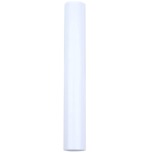 Faux Leather Fabric Soft 12"X53"(30cm x135cm) PU Faux Leather Sheets Suitable for Different Manual DIY Projects (White) - color: White