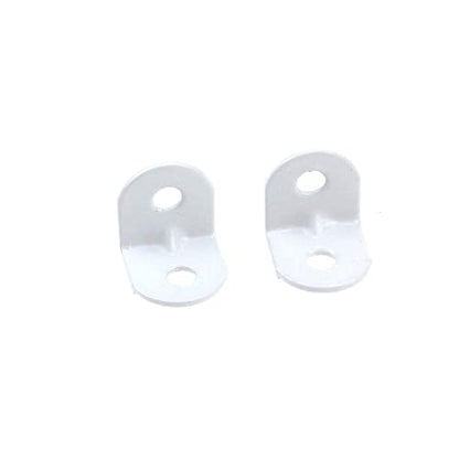 Coshar 20pcs L Bracket Joint Right Angle Bracket Shelf Braces - size: 0.75"x0.75"x0.71"