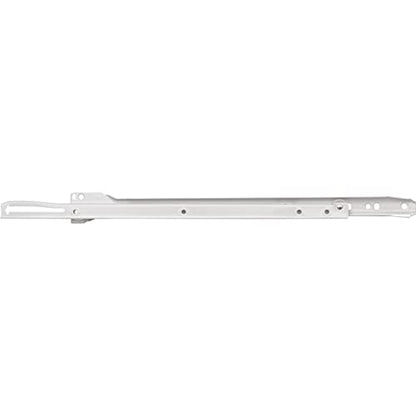 Franklin Brass Self-Closing 16' Drawer Slides Bottom Mount, 5-Pairs (10-Pieces) Cabinet, 50lb Capacity White Kitchen Hardware D68816K-W-B - size: 16 Inch