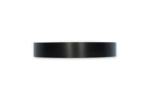5/8" Black Matt Pre-Glued Melamine Edge Banding, 25 ft - size: Width: 5/8"