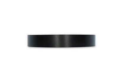 5/8" Black Matt Pre-Glued Melamine Edge Banding, 25 ft - size: Width: 5/8"