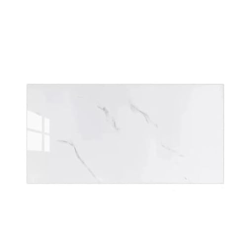 10pcs Thick Marble Peel and Stick Waterproof Wall Panels,Heat-Resistant Backsplash Tile, 23.6"x11.8" PVC Foam Wall Sticker for Kitchen,Living Rooms,TV Walls,White Gray (Not Real Tile 19.4Sq. Ft.) - color: White Gray, size: 23.6" x 11.8" x 4MM x 10Pack