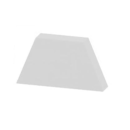 Custom Cut Foam Cushion Insert, High Density Upholstery Foam Cut to Size for Couch, Sofa, Chair & Bench, CertiPUR-US Polyurethane Padding, Firm Support Replacement, Made in USA - style: Trapezoid