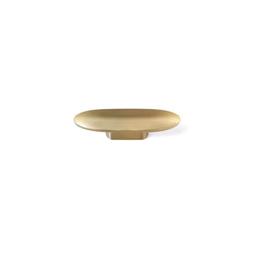 Goo-Ki 6 Pack Champagne Bronze Cabinet Drawer Knobs - 2.2" Full Length Modern Gold Bar Knob Small Single Hole Pull Kitchen Hardware for Dresser Cupboard Bathroom Wardrobe, 1751CB-DK - color: Champagne Bronze, size: 2.2" Full Length