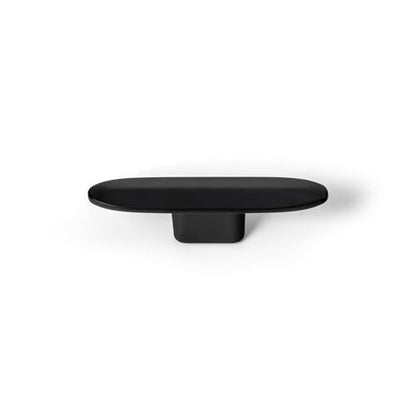 Goo-Ki 6 Pack Large Matte Black Drawer Knobs Kitchen Cabinet Knob Hardware - 3" Full Length Single Screw/Hole Zinc Alloy Black Cabinet Handles Solid Drawer Pulls - color: Matte Black, size: 3" Full Length
