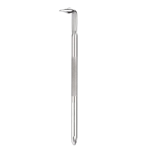 HARFINGTON Offset Screwdriver PH2/SL6 Right Angle 90 Degree Screw Driver Double Ended L-type 5.91" Length Hand Tool for Repair, Silver - size: PH2/SL6, 5.91", style: L-type