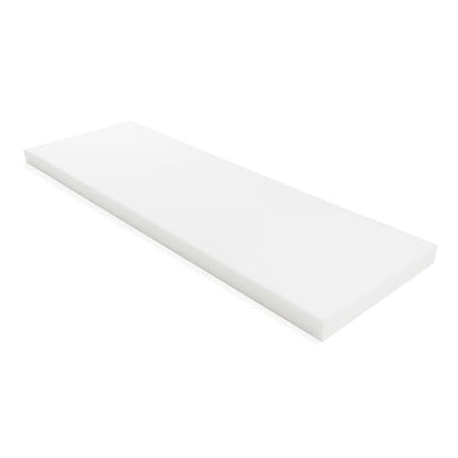 GoTo Foam 3" Height x 24" Width x 72" Length 36ILD (Semi-Firm) Upholstery Cushion Made in USA - color: Semi-firm, size: 3x24x72