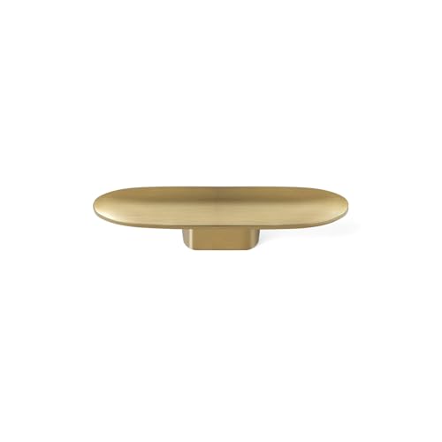 Goo-Ki 6 Pack Champagne Bronze Drawer Knobs Solid Zinc Alloy Kitchen Hardware - 3" Full Length Bar Cabinet Knob Single Hole/Screw Cabinet Pulls Dresser Handles - color: Champagne Bronze, size: 3" Full Length