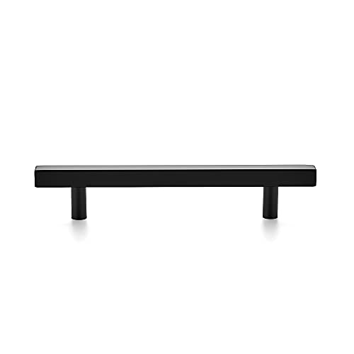 Ravinte Matte Black Square Cabinet Pulls Handles 5 Inch 30 Pack - color: Black