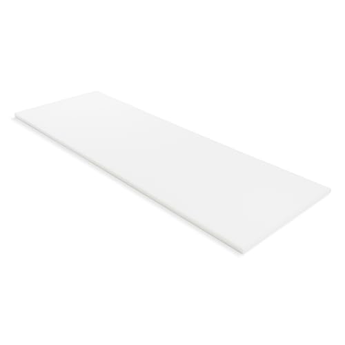 GoTo Foam 1" Height x 30" Width x 72" Length 36ILD (Semi-Firm) Upholstery Cushion Made in USA - color: Semi-Firm, size: 1x30x72