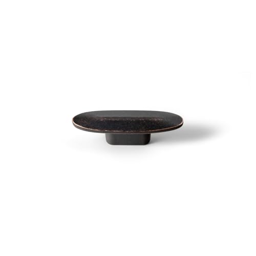 Goo-Ki 6 Pack Antique Oil Rubbed Bronze Drawer Knobs Kitchen Cabinet Hardware - 2.2" Full Length Single Hole/Screw Bar Cabinet Pull Handles - color: Antique Oil Rubbed Bronze, size: 2.2" Full Length