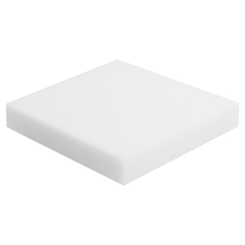 FOAMYFOAM 2Pack of High Density 6 inch Thick, 18 inch Wide, 18 inch Long Upholstery Foam, Cushion Replacement - size: 6" x 18" x 18" (2 Pack)