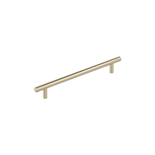 Amerock 8-13/16" Bar Pulls Golden Champagne Drawer Pull - color: Golden Champagne, size: 8-13/16 Inch (224 mm) Center-to-Center