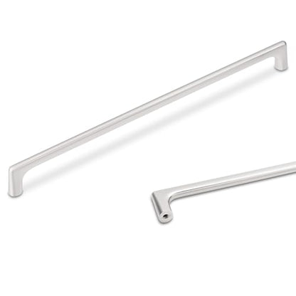 10 Pack 10 inch Brushed Satin Nickel Kitchen Cabinet Handles - color: Brushed Satin Nickel, size: 10 inch Hole Center