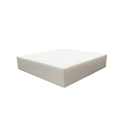 FoamRush 2" H x 24" W x 24" L Upholstery Foam Cushion High Density (Square Foam for Dining Chairs, Chair & Wheelchair Seat Cushion Replacement) - color: High Density Foam, size: 2" x 24" x 24"