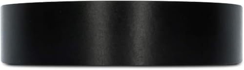 7/8" Black Matt Pre-Glued Melamine Edge Banding, 25 ft - size: Width: 7/8"