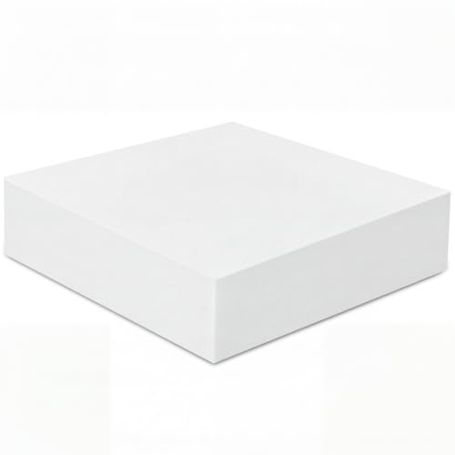 Frienda 1 Pack 5" x 20" x 20" Upholstery High Density Craft Foam, White - size: 5" X 20" X 20"