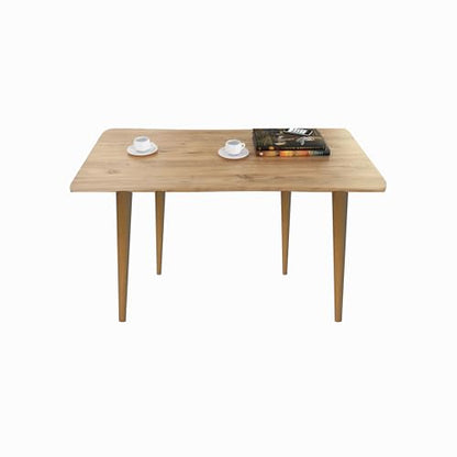 18 Inch Round Solid Beech Wood Replacement Furniture Legs, Set of 4, Wooden Feet Mid Century Modern, Unfinished Legs for Sofa, Couch, Armchair, Ottoman, Cabinet, TV Stand, Dresser - size: 18" / 45cm