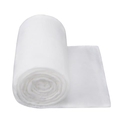 Quilt Batting by The Roll 48 Inch Polyester Quilt Batting, Soft Batting for Quilts Fiberfill Stuffing Fabric for Cushion Interior Decoration Crafts - size: 48 inch*5 yards