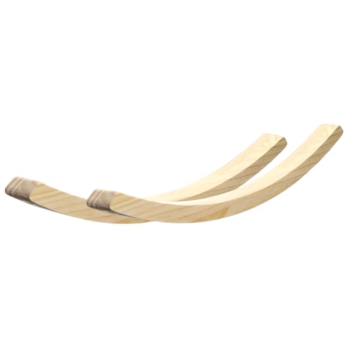 Wonderjune 1 Pair Rocking Chair Runners Bent Oak, Wood Color, 1-3/4" Wide - color: Wood Color, size: 1-3/4" Wide