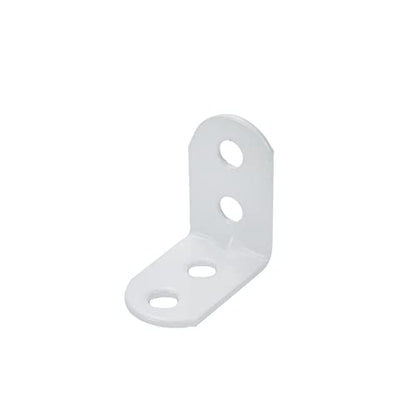 Coshar 20 Pcs Small Right Angle Bracket Corner Brace L Shape Shelf Bracket - size: 1.1"x1.1"x0.71"