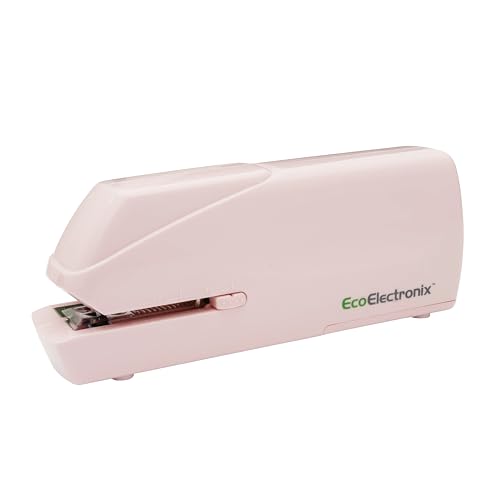 Pink Electric Stapler Pro - Automatic Stapler for Desk or Office Use - color: Pink