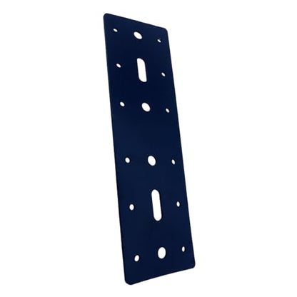 2PCS 11" X 3" Straight Steel Flat Plate,Heavy Duty Mending Plate Joining Connecting Brackets, I Strap Metal Plate.Fit 4x4,6x6 for Repair House,Furniture,Pavilion,Straight Flat Plate for tress framing - size: 11"x3"