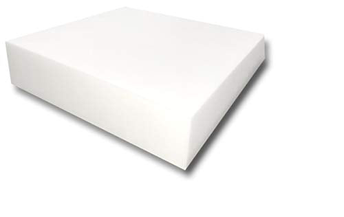 FoamTouch High Density 6'' Thickness x 12'' Width x 12'' Length Upholstery Foam Sheet - size: 6x12x12