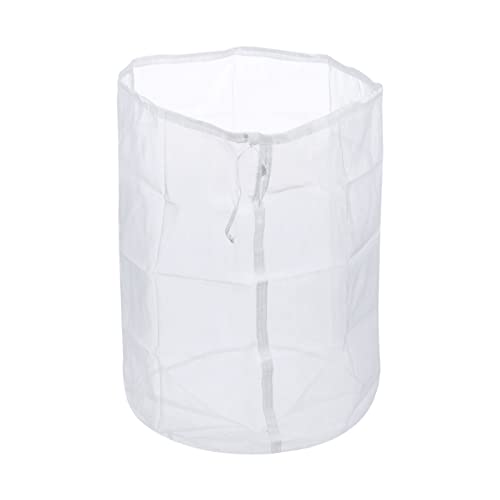 uxcell 200 Mesh Paint Strainer Bag 17.7" Dia Nylon Filter with Drawstring for Filtering Paint, Gasoline, Fuel, Home Brewing - size: 200Mesh