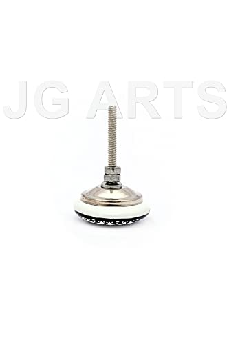 JGARTS Set of 10 Black Ceramic Porcelain Pottery Cabinet knob Drawer pulls Furniture Handles Shabby Chic Vintage