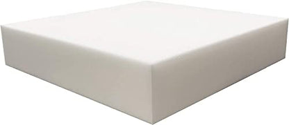 FoamRush 1" x 32" x 32" Upholstery Foam Cushion High Density (Square Foam for Dining Chairs, Chair & Wheelchair Seat Cushion Replacement) - color: High Density, size: 1" x 32" x 32"
