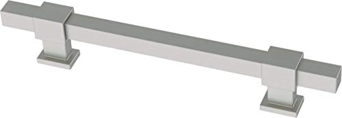Franklin Brass 5 Pack Matte Brushed Nickel Cabinet Handles Adjustable Drawer Pulls for Kitchen Cabinet Knobs Dressers and Cupboards 1-3/8 to 6-5/16 inch (35–160mm) Hole Center | Adjusta-Pull™ - color: Matte Satin Nickel, size: 1-3/8" to 6-5/16"