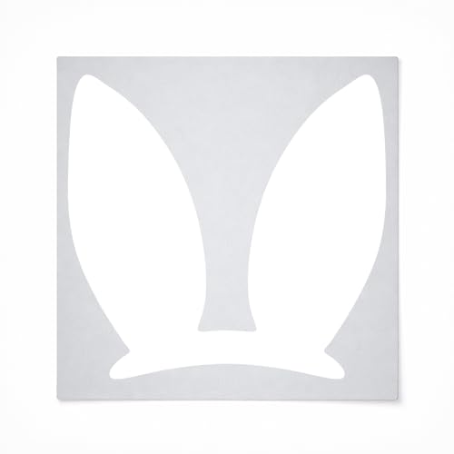 Easter Bunny Ears Reusable Mylar Stencil - Art Craft Supplies New Sizes (4")